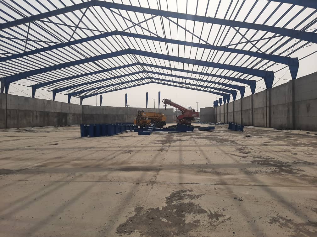 Supply, Construction, and Installation of a 50-Meter Span Warehouse