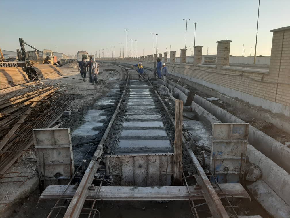 Construction of a Railway Line for Sepehr Morvarid Khalij Fars Company