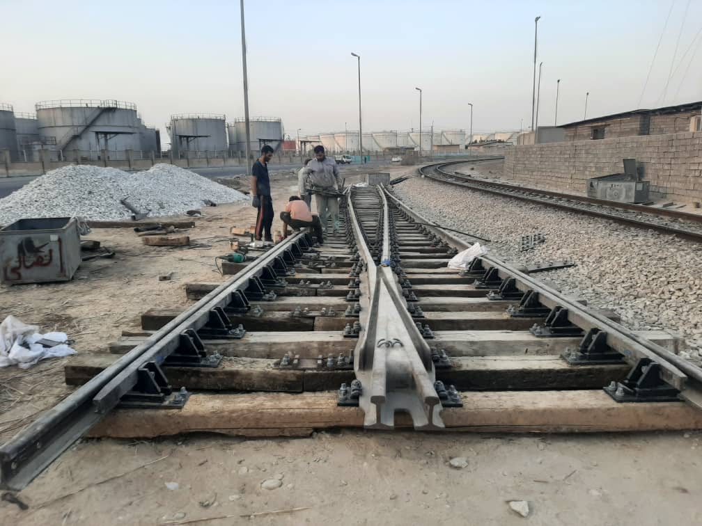 Installation of Rail Needles for Sepahre Marvarid Gulf Company